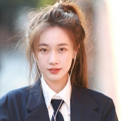 超仙气的单人闺蜜头像女