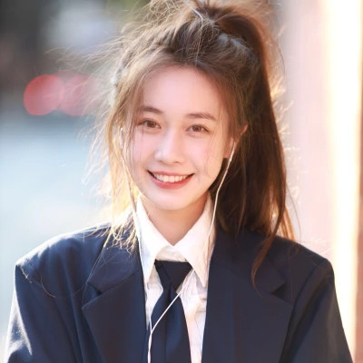 超仙气的单人闺蜜头像女