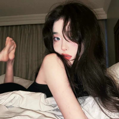 超仙气的单人闺蜜头像女