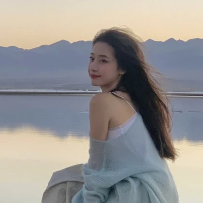 超仙气的单人闺蜜头像女