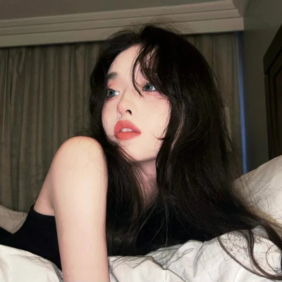 超仙气的单人闺蜜头像女