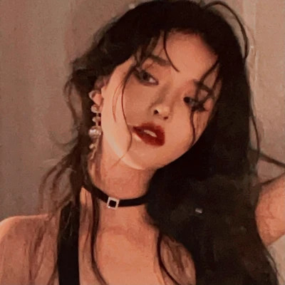 超仙气的单人闺蜜头像女