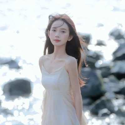 闺蜜头像单人真人唯美