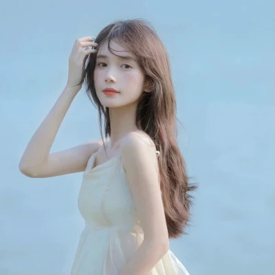 闺蜜头像单人真人唯美