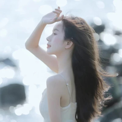 闺蜜头像单人真人唯美