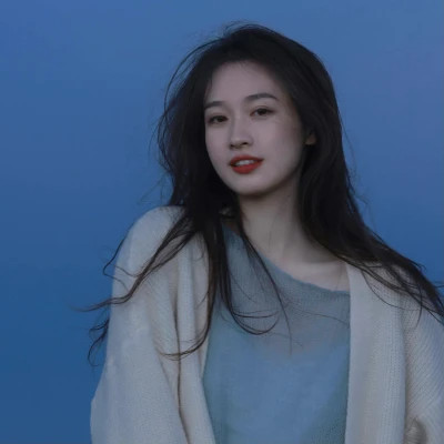 闺蜜头像单人真人唯美