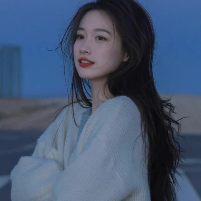 闺蜜头像单人真人唯美