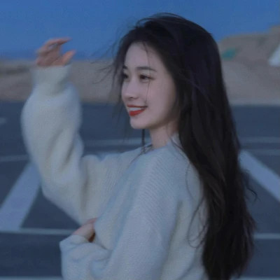 闺蜜头像单人真人唯美