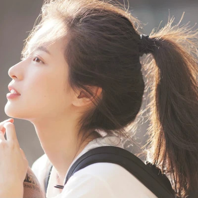 闺蜜头像单人真人唯美