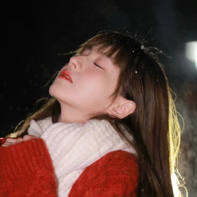 闺蜜头像单人真人唯美