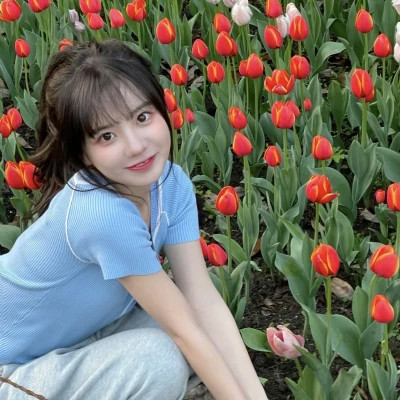 闺蜜头像单人清纯唯美