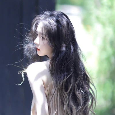 闺蜜头像单人清纯唯美