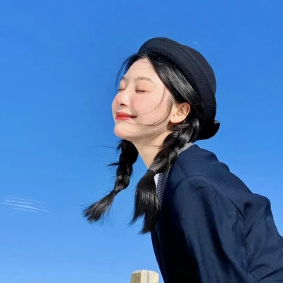 闺蜜头像单人清纯唯美