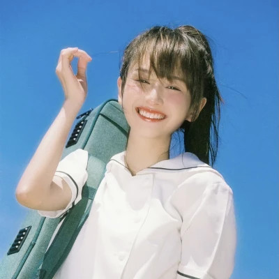 闺蜜头像单人清纯唯美