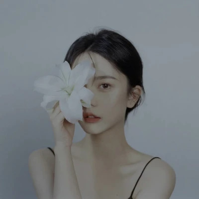 闺蜜头像单人清纯唯美