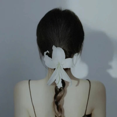 闺蜜头像单人清纯唯美