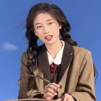 闺蜜头像单人清纯唯美