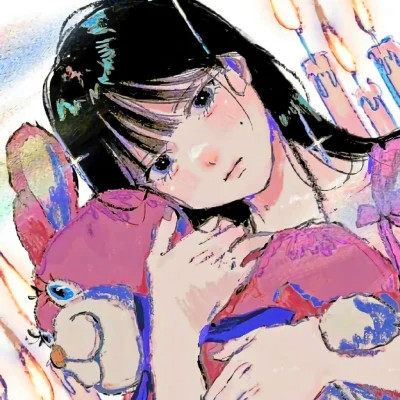 超丧的女生头像动漫