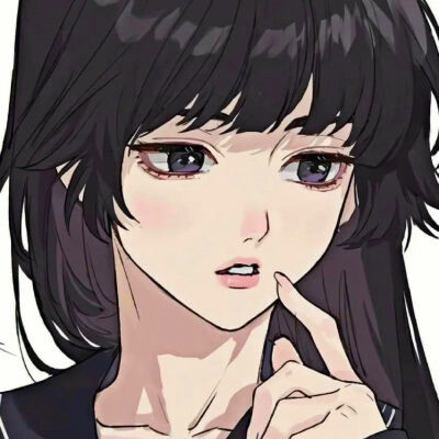 超丧的女生头像动漫