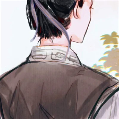 情侣头像古风动漫一人一半
