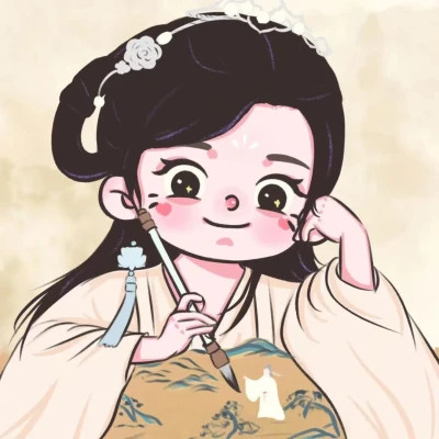 情侣头像古风动漫一人一半