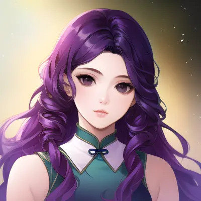 仙气满满唯美动漫女生头像