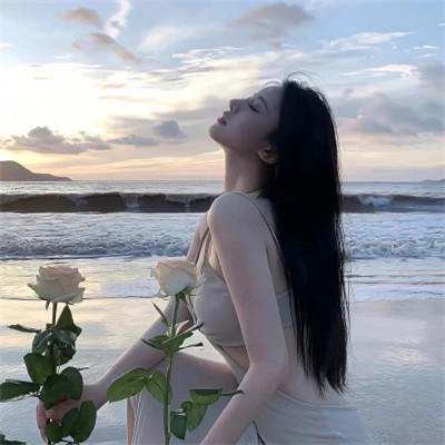 氛围感女生头像鲜花唯美