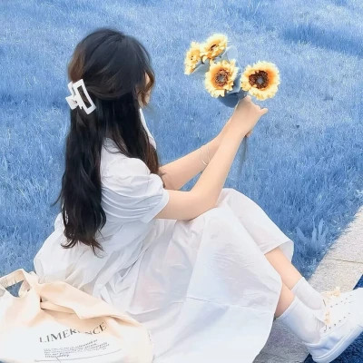 氛围感女生头像鲜花唯美