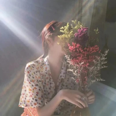 氛围感女生头像鲜花唯美