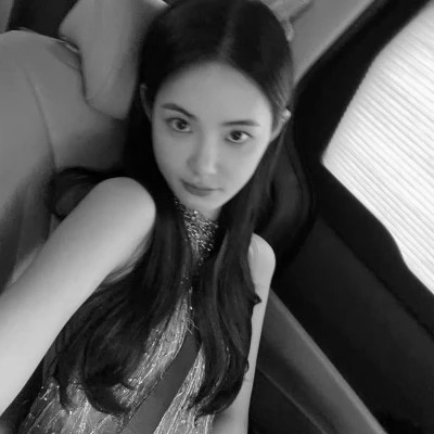 qq个性头像女黑白高清