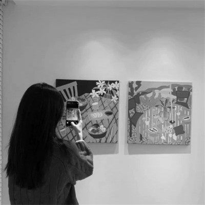 美丽霸气黑白美女头像