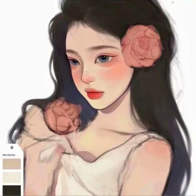 女头像2025年最新版手绘