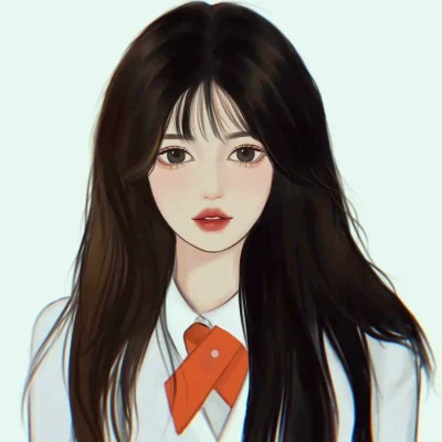 女生手绘头像图片2025最火爆