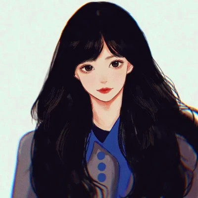 女生手绘头像图片2025最火爆
