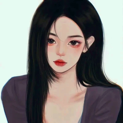 女生手绘头像图片2025最火爆