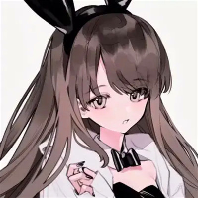 女生抖音卡通头像手绘超火图片