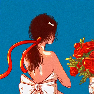 女生抖音卡通头像手绘超火图片