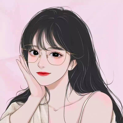 网红女生头像动漫手绘最火图片