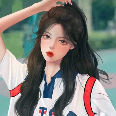 网红女生头像动漫手绘最火图片