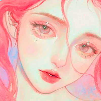 网红女生头像动漫手绘最火图片