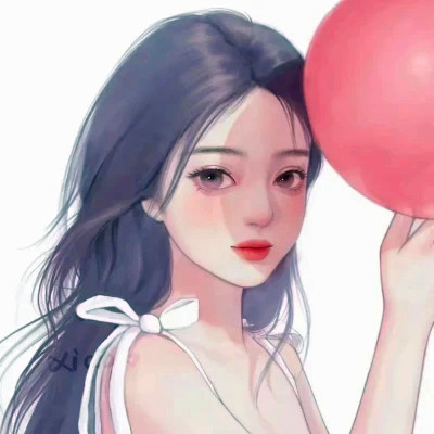 网红女生头像动漫手绘最火图片