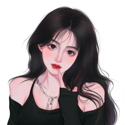 网红女生头像动漫手绘最火图片