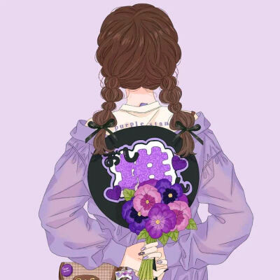网红女生头像动漫手绘最火图片