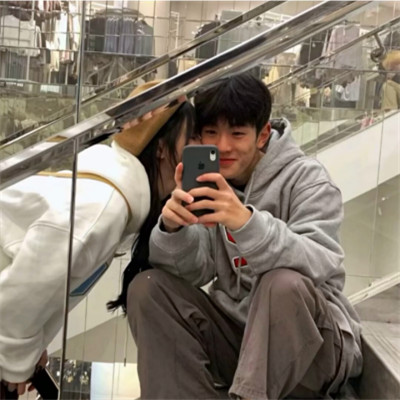 真人好看情侣头像