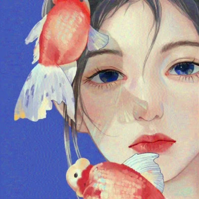 神仙小众头像手绘女生动漫