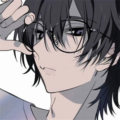 高质量个性漫画帅气男生头像