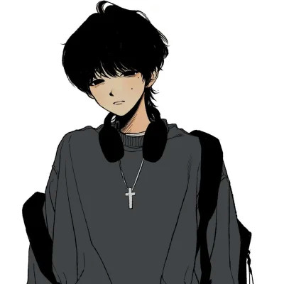 高质量个性漫画帅气男生头像