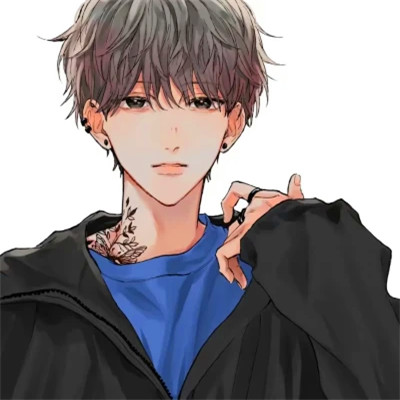 高质量个性漫画帅气男生头像