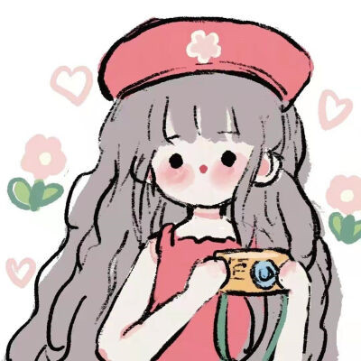 女生四人团头动漫图片