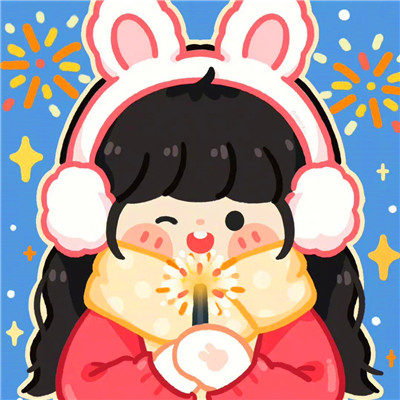 2025春节新年过年喜庆情侣头像
